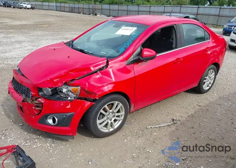 2014 Chevrolet Sonic Lt Auto из США, поврежденный, VIN 1G1JC5SH7E4149946